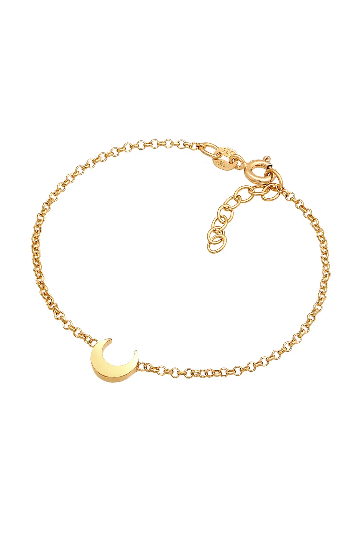 ELLI  Armband Kids Halbmond Mond Astro 925 Silber
