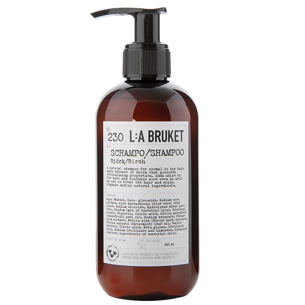 L:A BRUKET No. 230 Shampoo Birch 240 ml