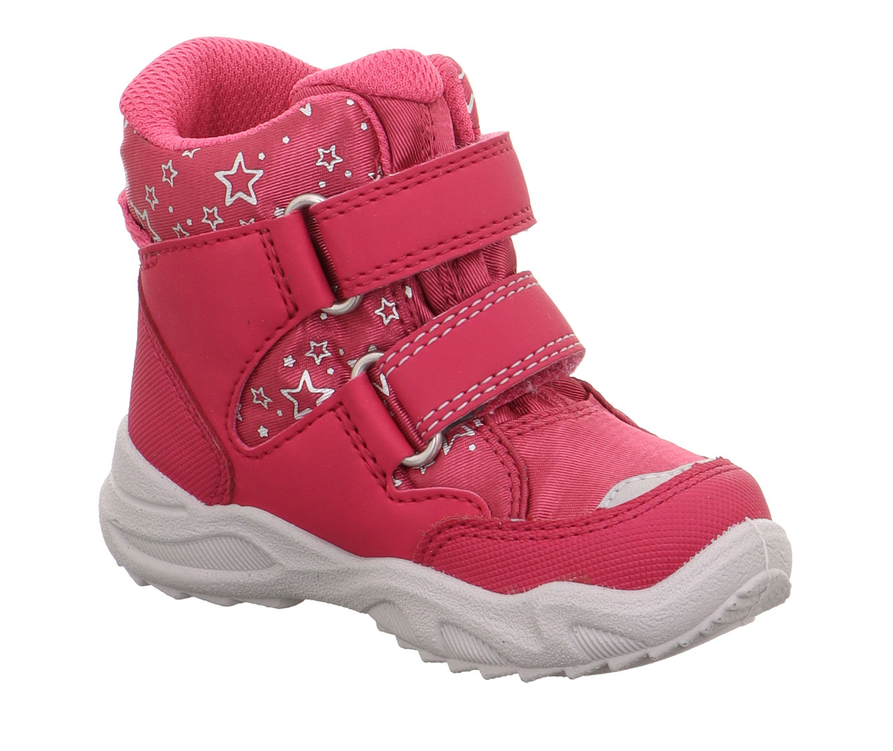 GLACIER - Rot/Pink Boots mit Klettverschluss