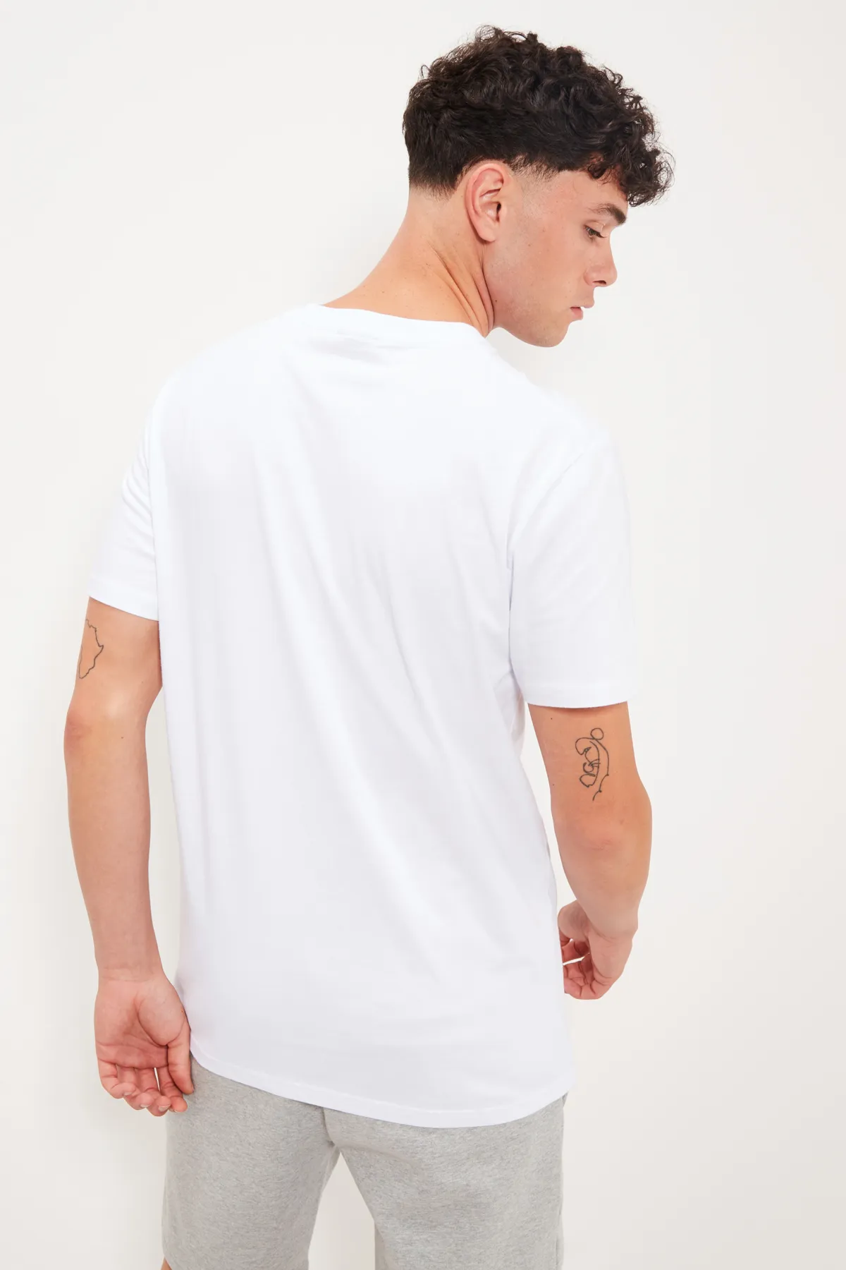 Ellesse  Herren T-Shirt SL PRADO TEE - Kurzarm, Crewneck, Rundhals, Logo-Print