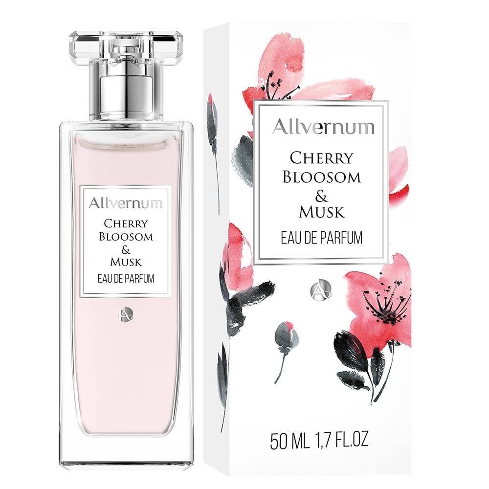 Allvernum Damen Duft Cherry Blossom & Musk 50 ml