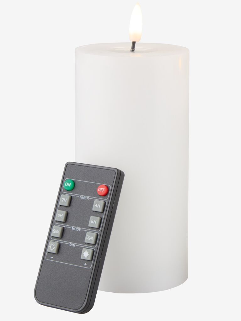 EIDE EIDE LED-kubelampe 3 stk/pakning med fjernkontroll