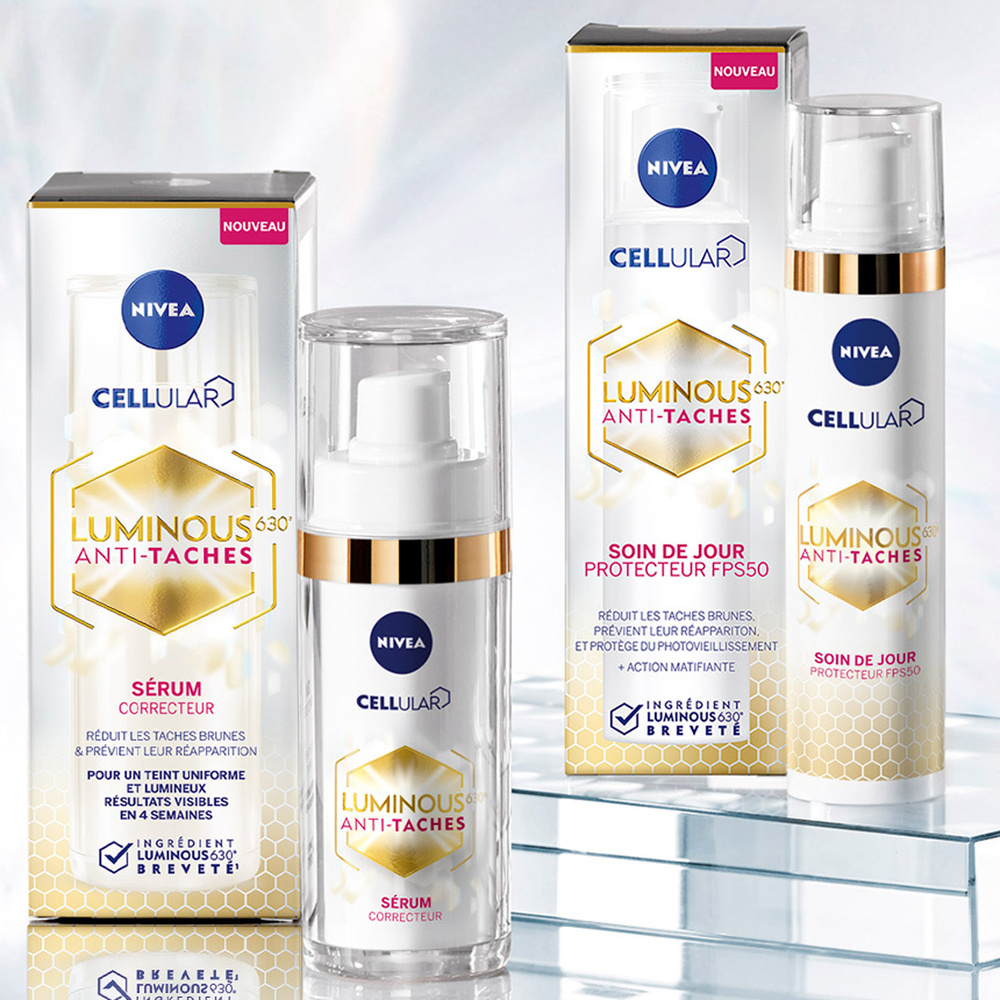nivea CELLULAR LUMINOUS 630 - Soin de Jour Protecteur Anti-tâches FPS50 Soin visage anti-tâches brunes