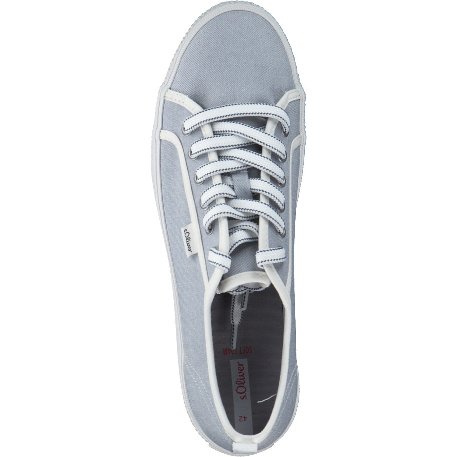 s. Oliver 23650, Sneakers Low, Damen, Hellblau