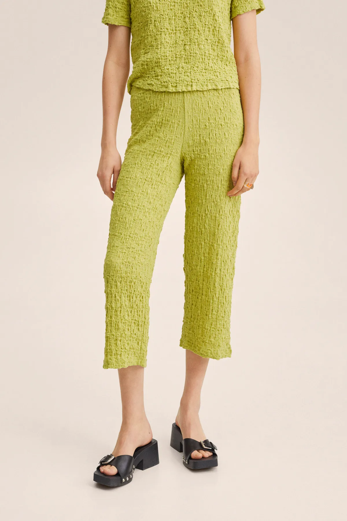 MANGO  27047739 Frau / Mädchen Grüner Apfel