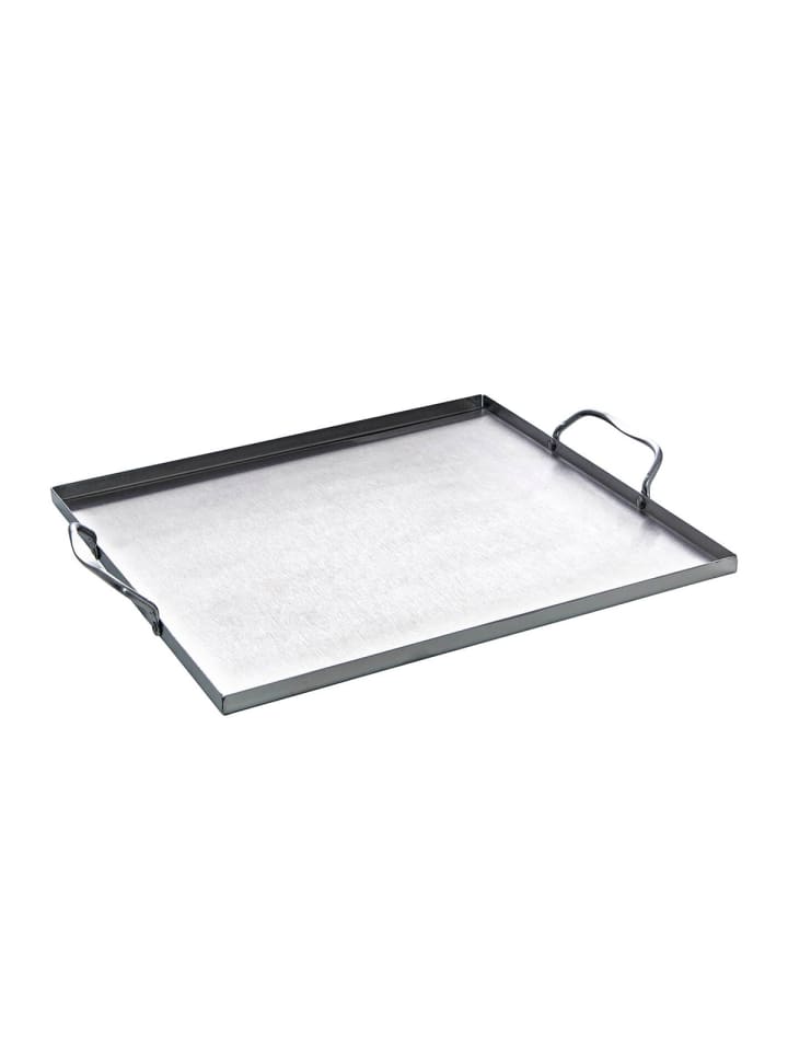 GAUMENKICK Grillwanne Edelstahl in silber - 31x27cm günstig kaufen onesize