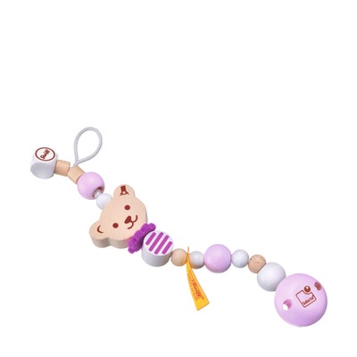 Steiff by Selecta® Schnullerkette, 21 cm, rosa