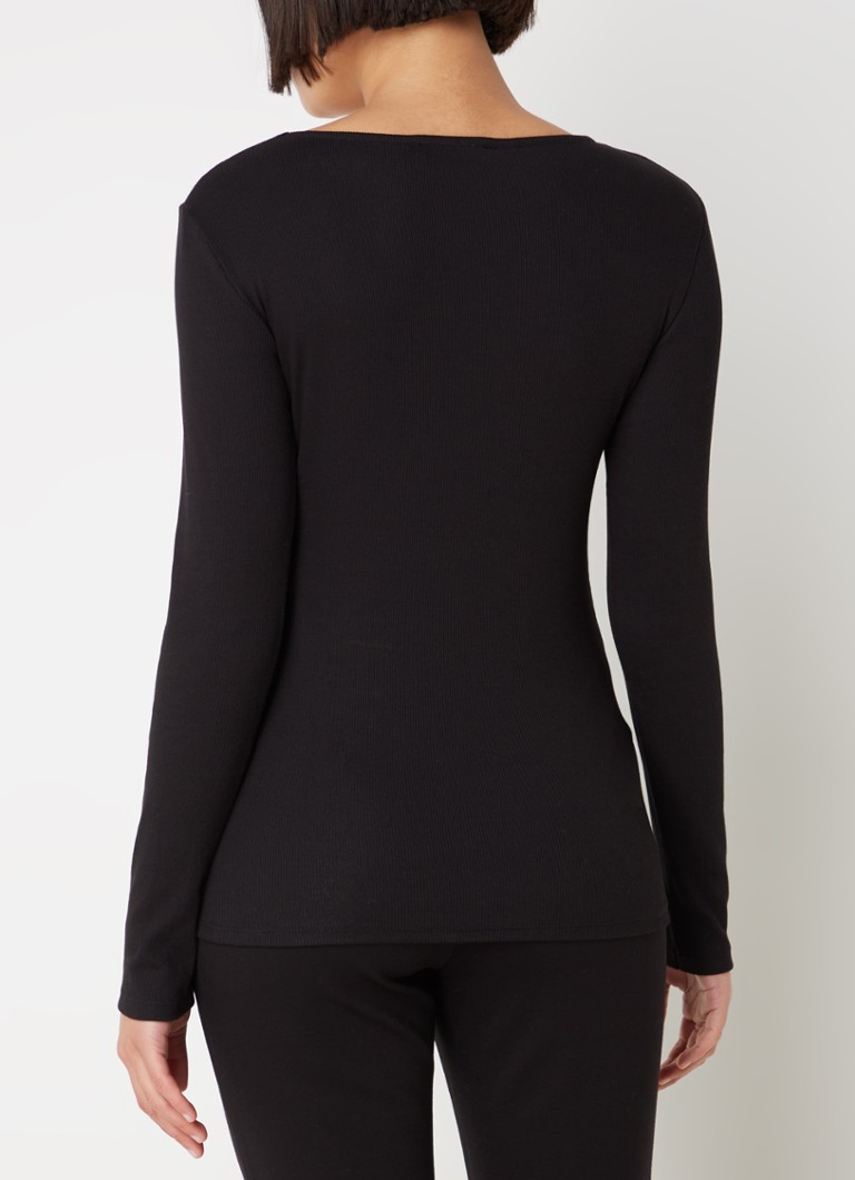 Modström Toxie top with ribbed structure and stretch