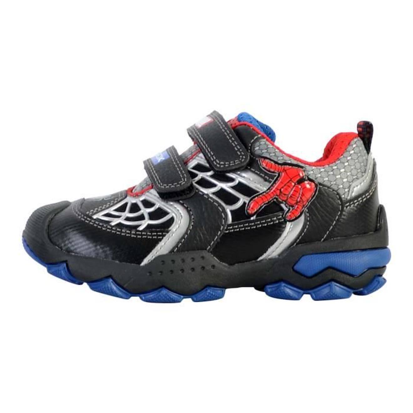 Basket Cuir Enfant Geox Buller noir
