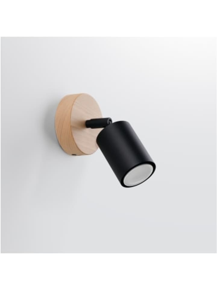 Nice Lamps Wandleuchte LARI schwarz H 16 günstig kaufen onesize