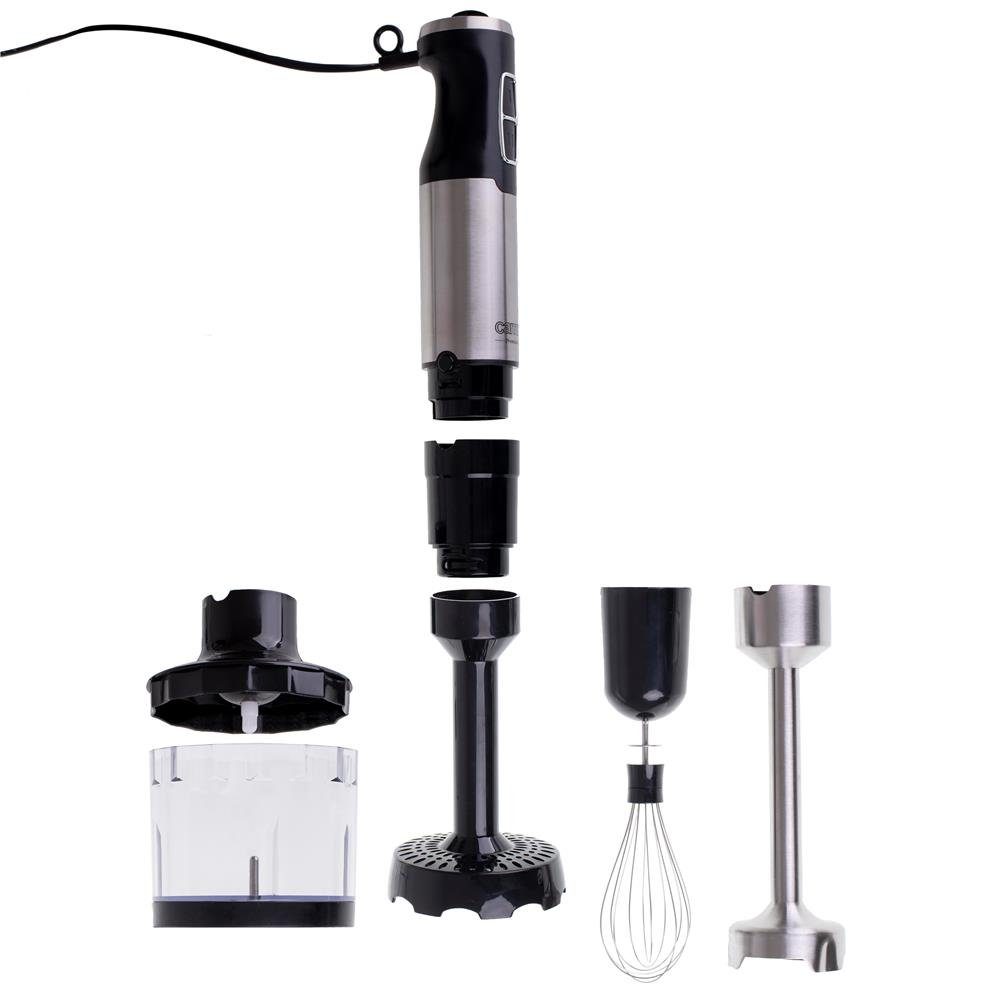 Camry Handmixer CR 4623, 1600 Watt, 2,0 Liter, Multifunktions-Mixer-Set, aus Edelstahl