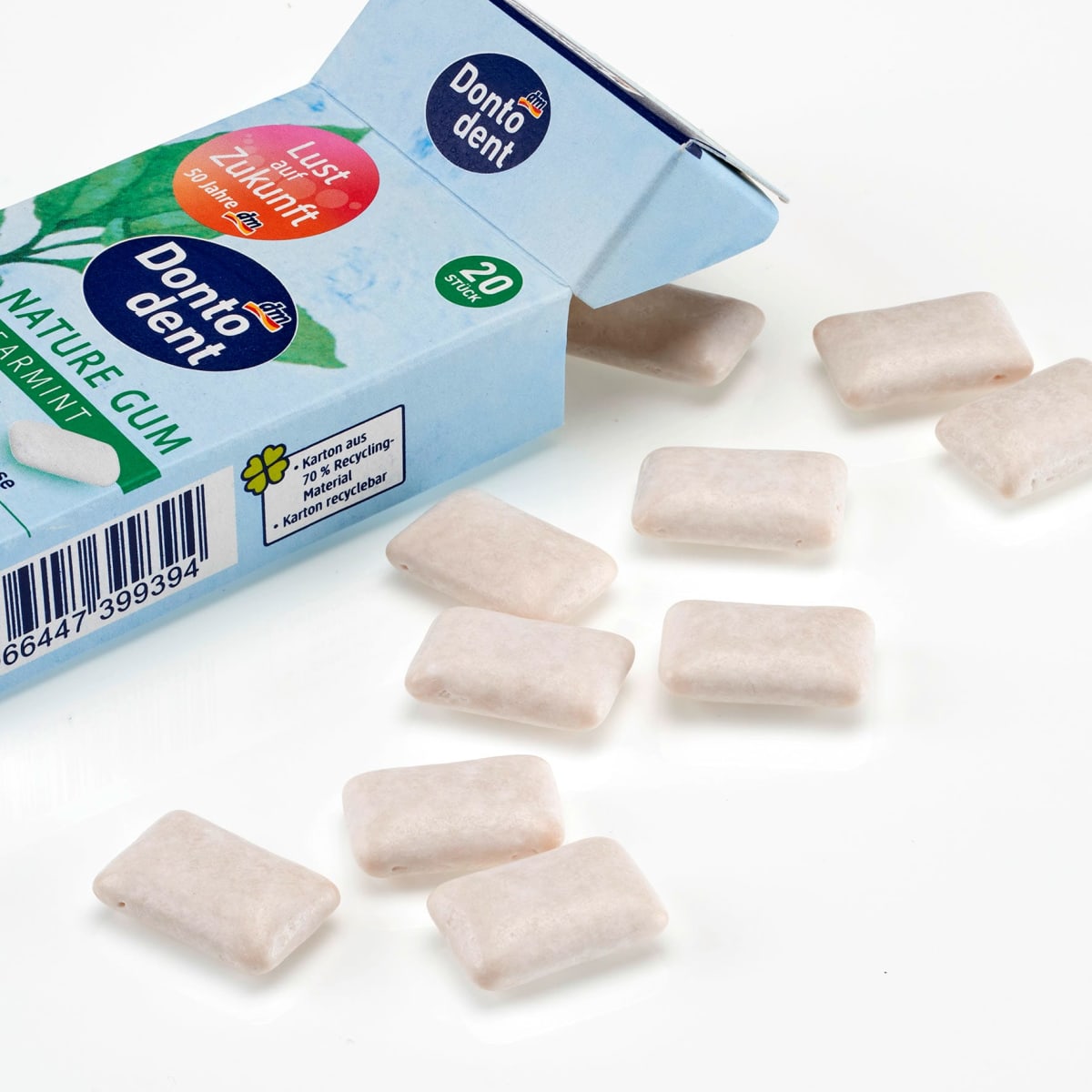 Kaugummi Nature Gum Spearmint, 28 g