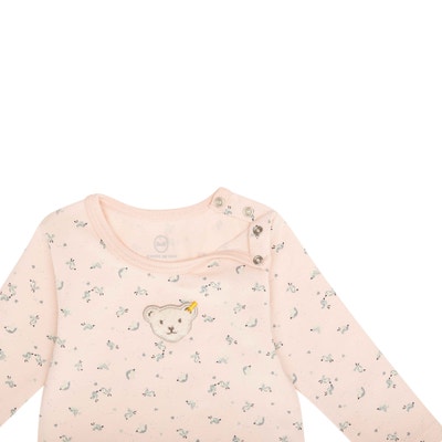 Body langarm 2er Pack, rosa für Mädchen