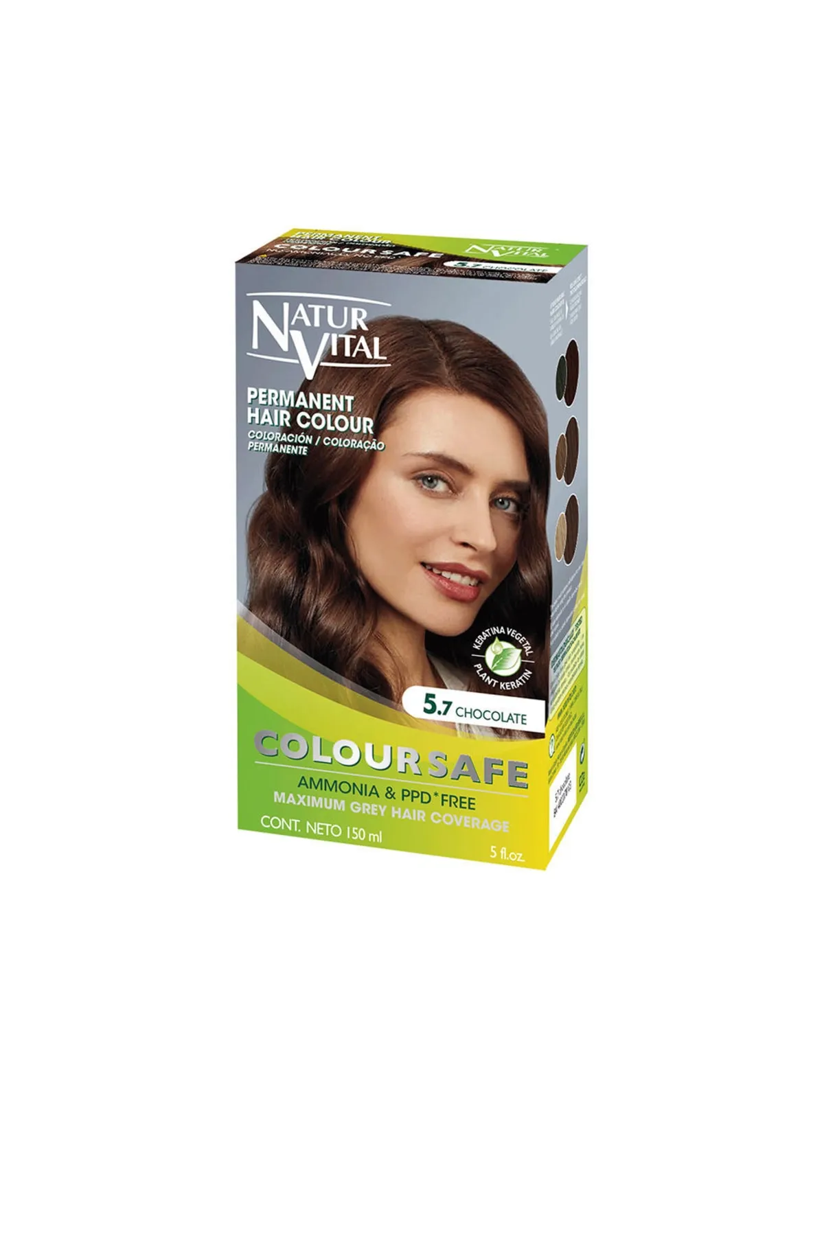 Natur Vital  Haarfarben - Braun - Flüssigkeit