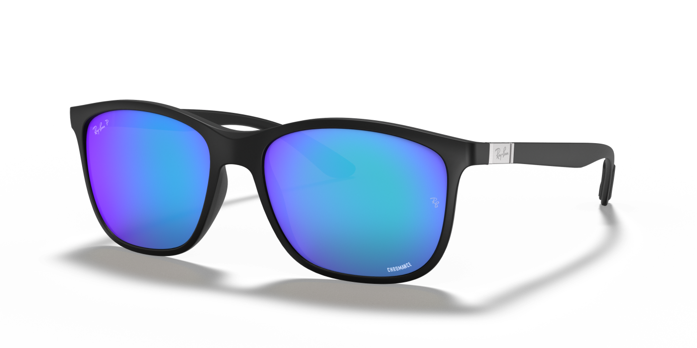 RB4330CH CHROMANCE - Opaco Nero Blu