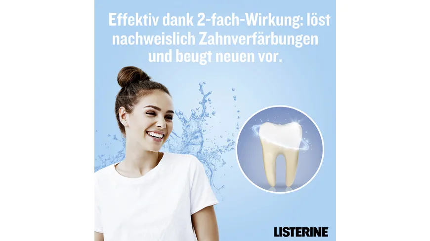 Listerine Mundspülung Advanced White Mild 500 ml