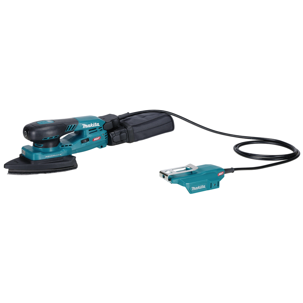 Șlefuitor Delta fără fir Makita BO006CGZ 100x150 mm XGT 40V Max fără baterii și încărcător
