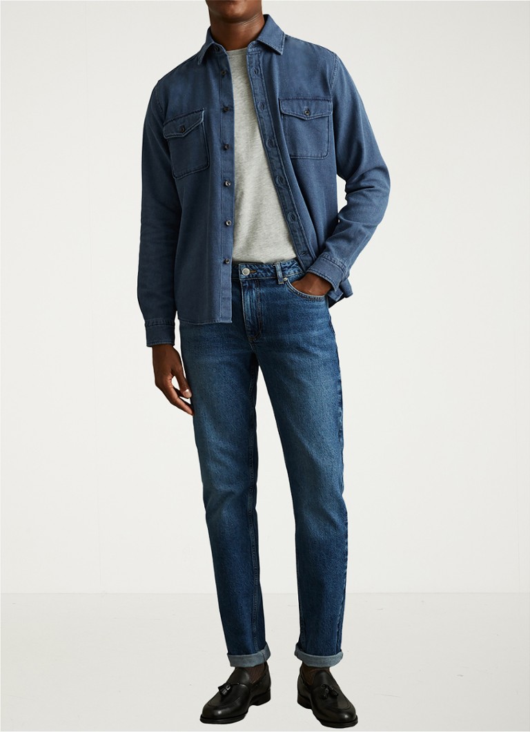 Cămașă din denim Reiss McIlroy