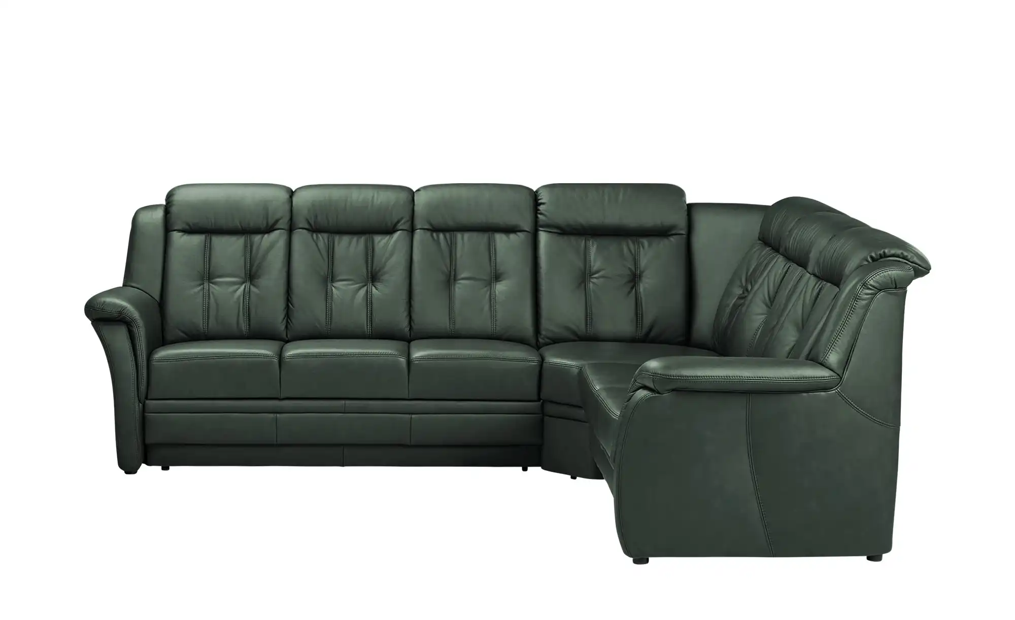Polstermöbel Oelsa Komfort-Ecksofa aus Leder Andorra