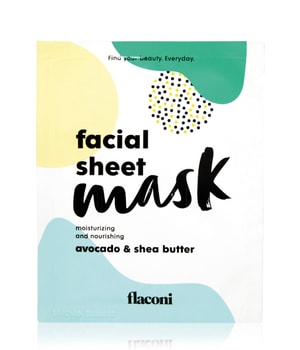 flaconi Face Essentials Avocado und Sheabutter Tuchmaske 5 Stk