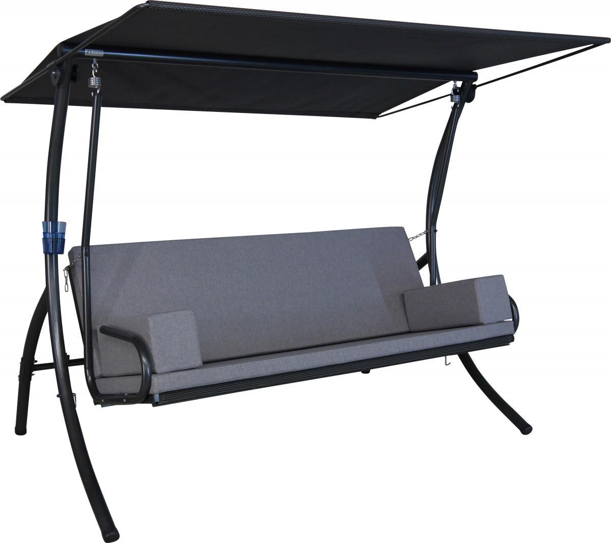 Angerer Hollywoodschaukel Elegance Tolar grau