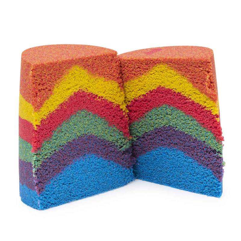 Coffret Arc-en-ciel et 6 accessoires Kinetic Sand