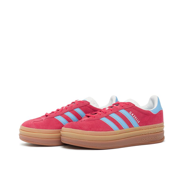 adidas Originals Wmns Gazelle Bold (Plateau) active pink/semi blue burst/ftwr white