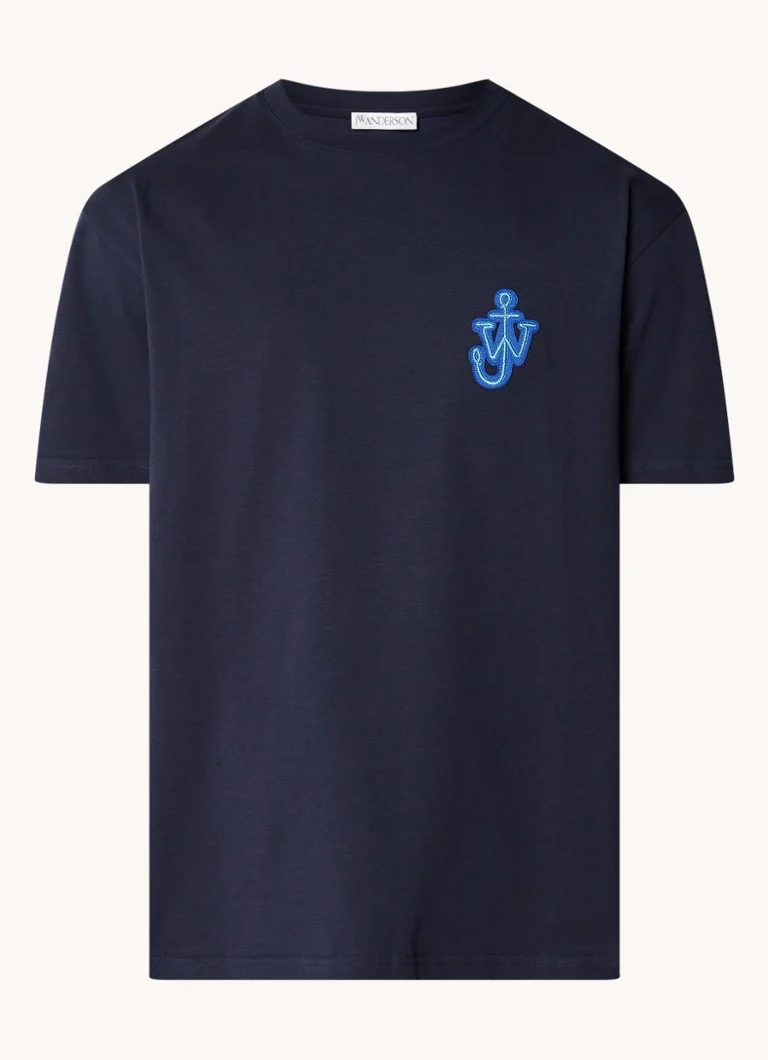 JW Anderson Anchor T-krekls ar logotipu