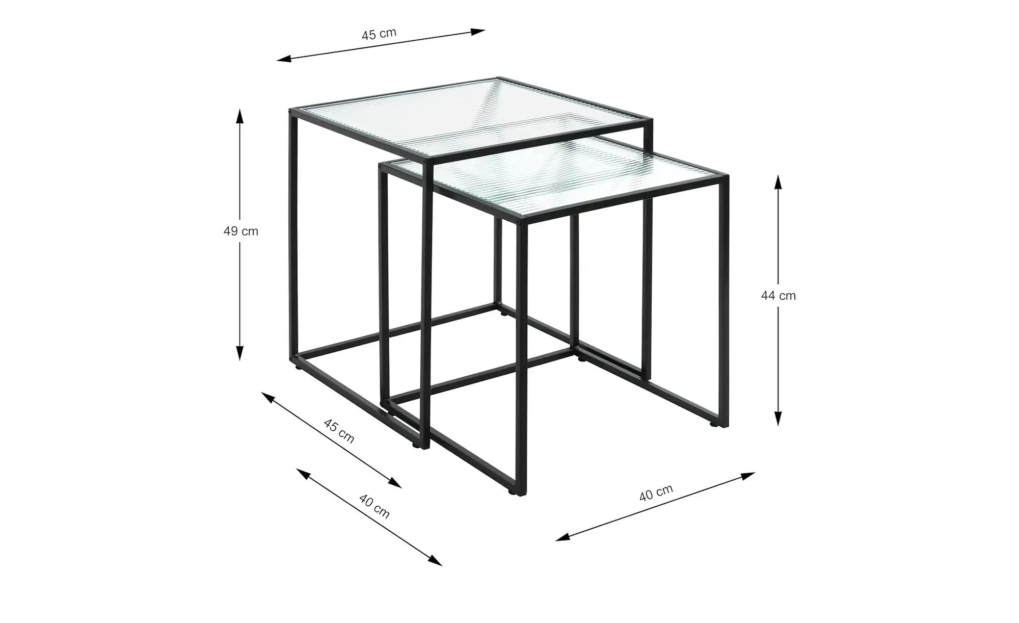 Beistelltisch 2er Set