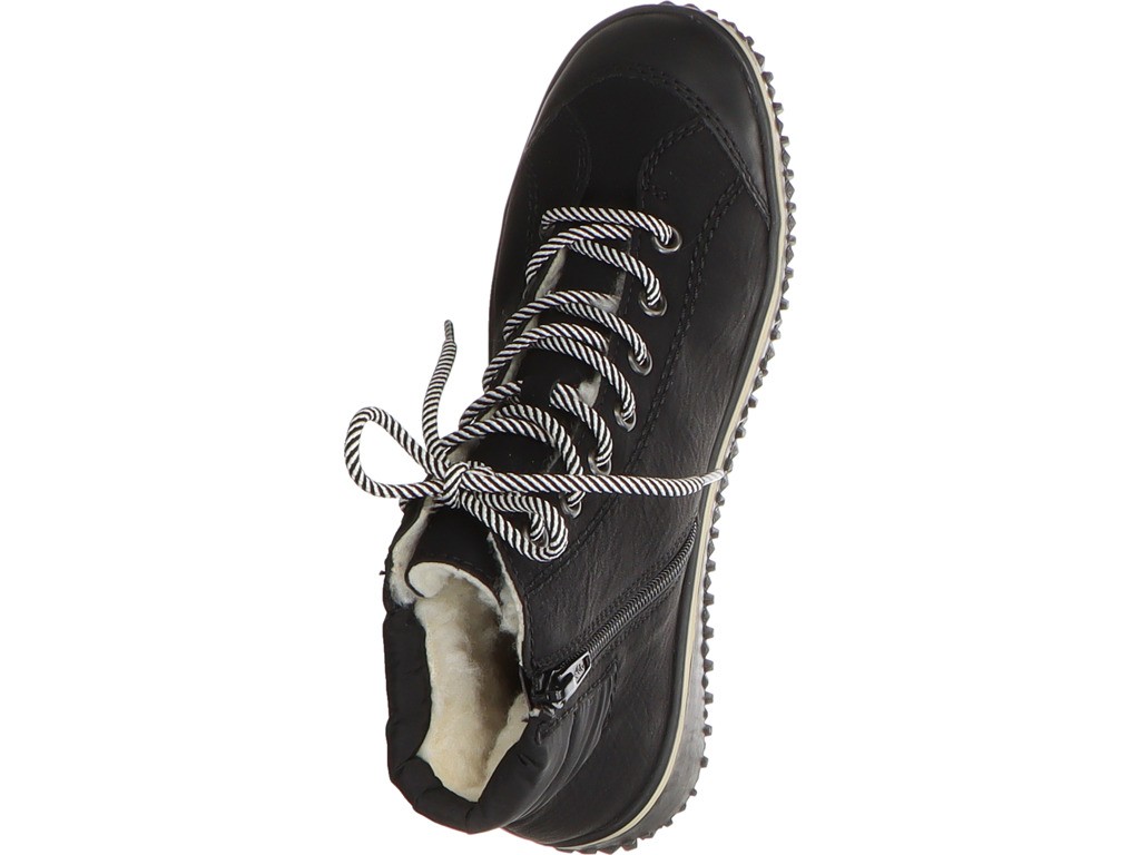 RIEKER Stiefeletten schwarz HWK Damen Stiefel