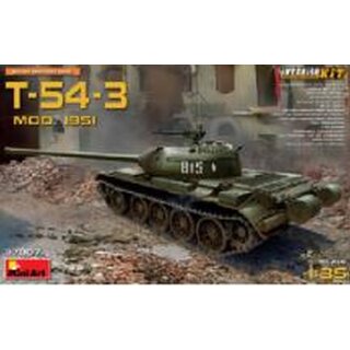 1:35 T-54-3 Mod. 1951 m. Interieur