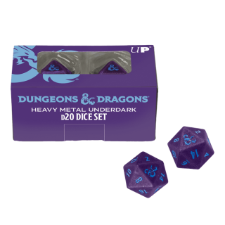 UP - Phandelver Campaign 2D20 Heavy Metal Dice 