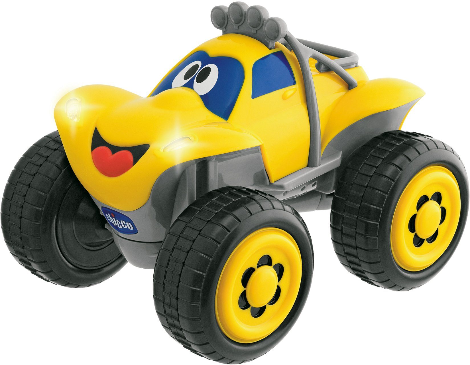 Chicco RC-Auto Billy Bigwheels, Gelb, mit Licht- und Soundfunktion