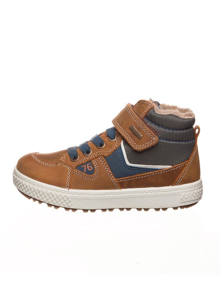 Primigi Leder-Sneakers in Hellbraun günstig kaufen