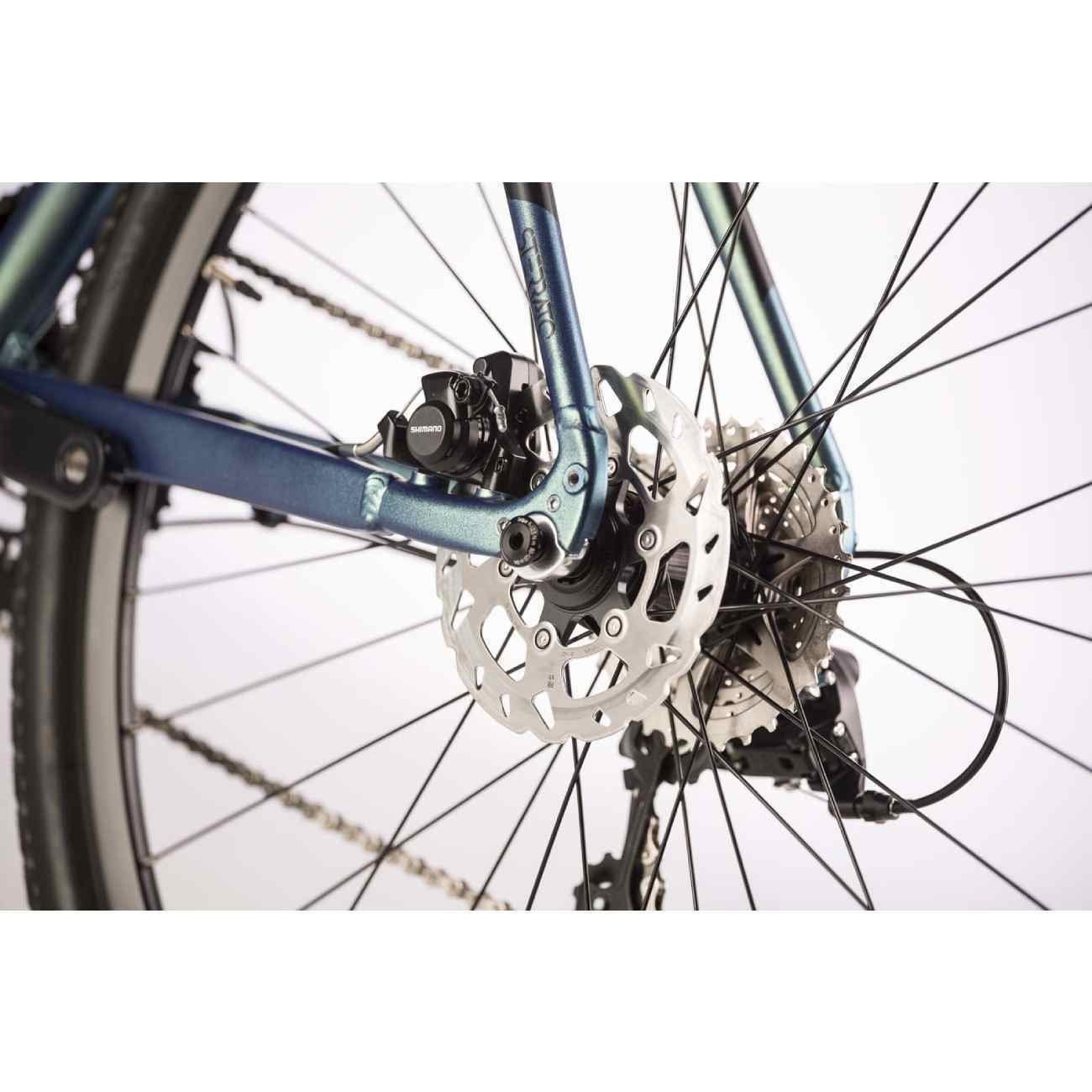 Airtracks Gravelbike Herren Gravel Bike Sterrato 5.0 Shimano Sora R3000 High-End Gravelbike, 18 Gang - Rahmenhöhen 52cm und 55cm - Modell 2023