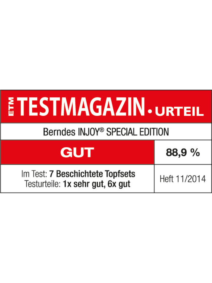 Berndes Kochtopfset 4-teilig  cm, Edelstahl - Injoy® in poliert günstig kaufen onesize