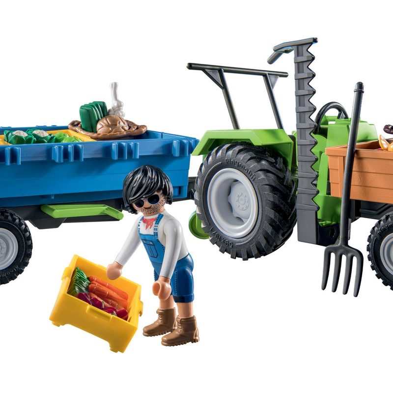 71249 Tracteur avec remorque Playmobil Country