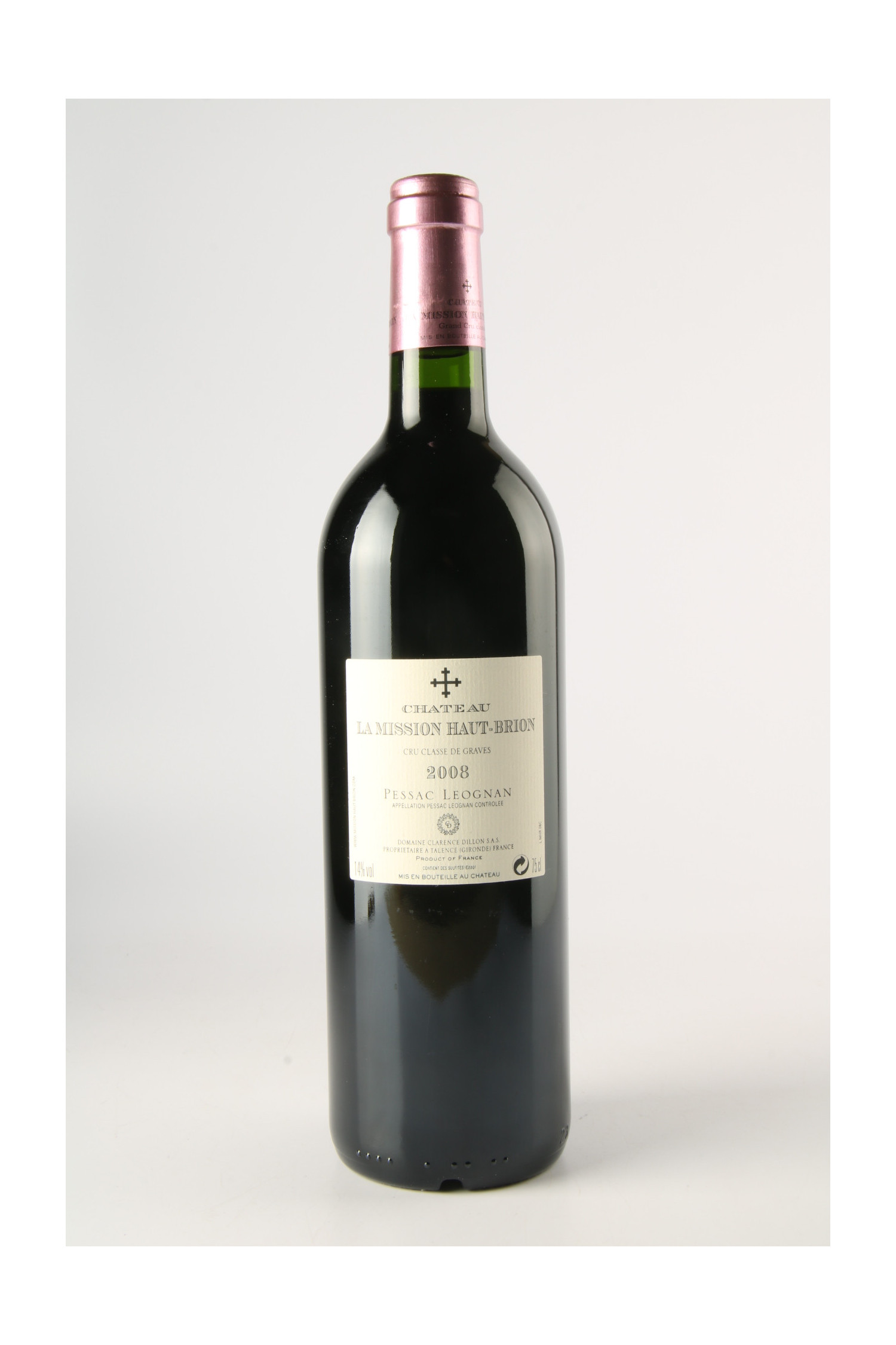 Château La Mission Haut Brion 2008, Pessac Leognan