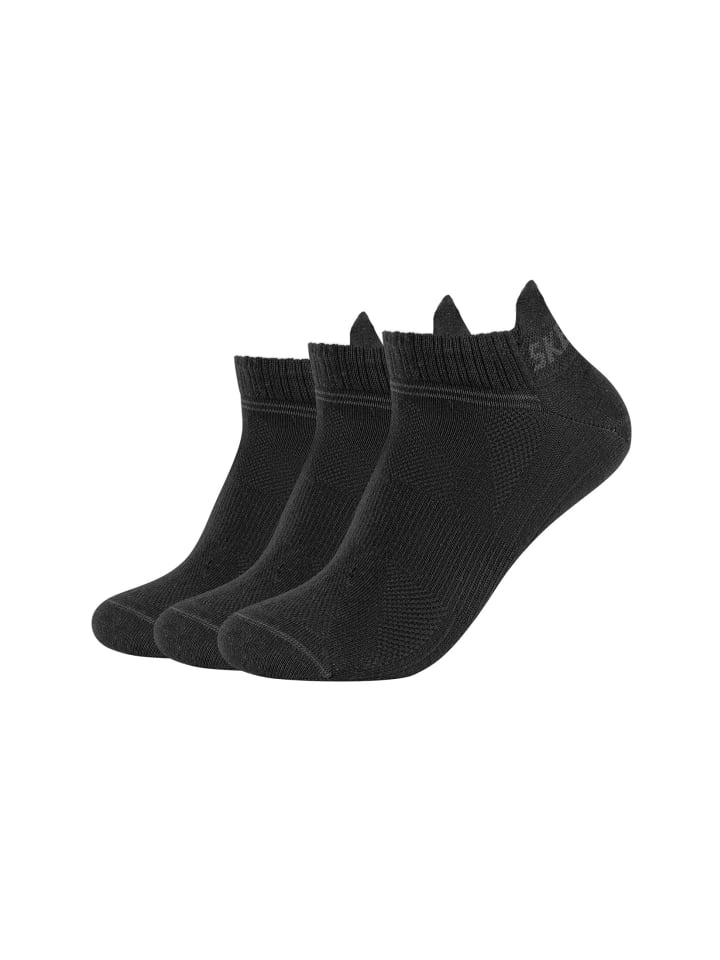 Skechers Sneakersocken 6er Pack mesh ventilation in Schwarz günstig kaufen
