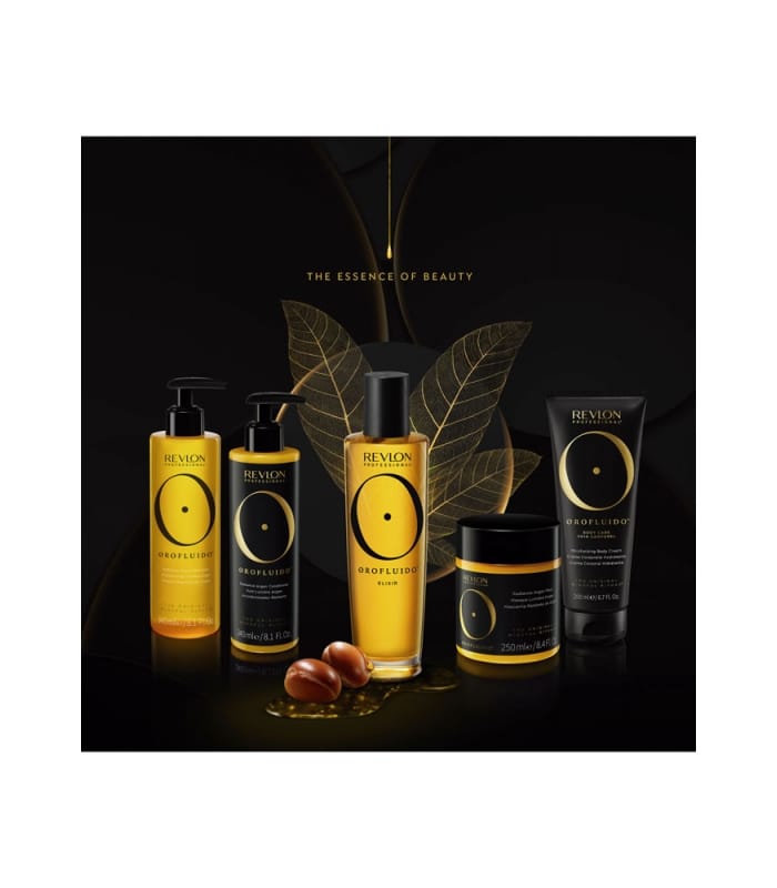 REVLON PROFESSIONAL-OROFLUIDO-Masque Lumière Argan, cheveux secs