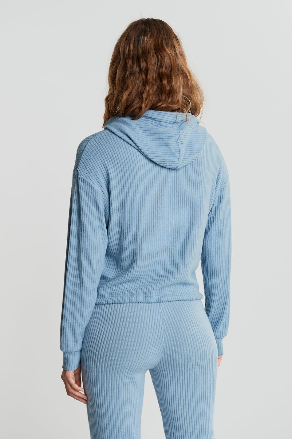 Stina rib hoodie
