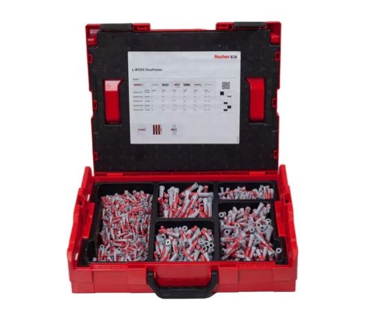 Fischer 560492 DuoPower L-BOXX 102 (910-delig)