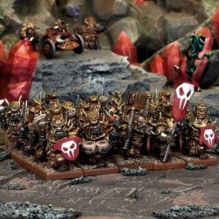 Abyssal Dwarf Immortal Guard Regiment (20 Miniaturen)