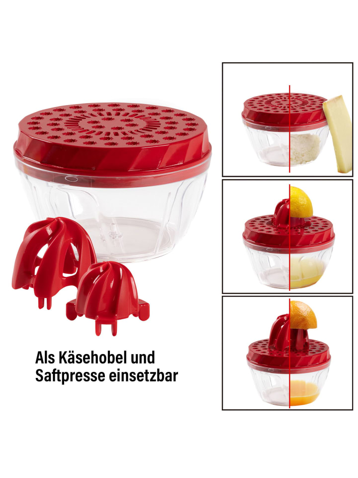Stoneline Multizerkleinerer Set 12-teilig in Rot günstig kaufen onesize