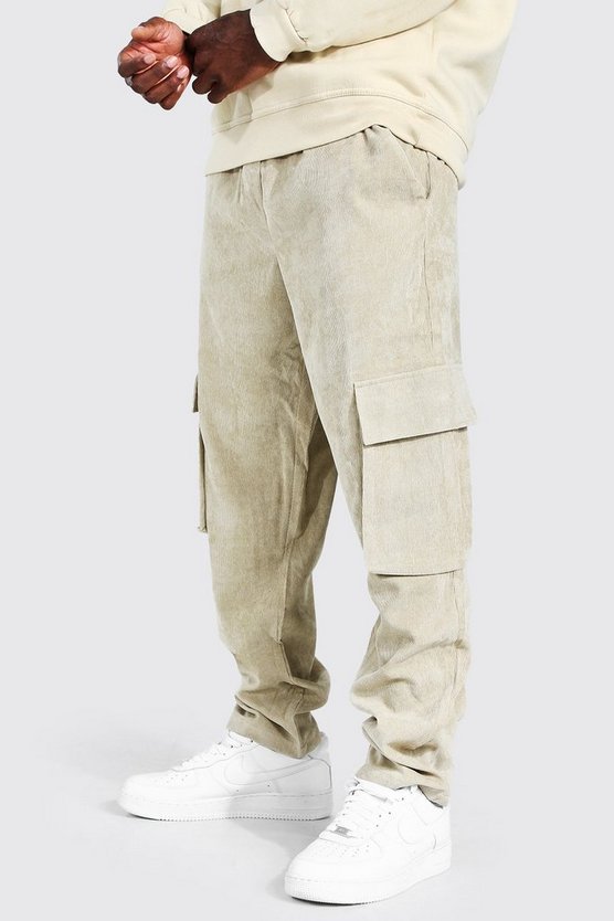 Cordhose mit geradem Bein