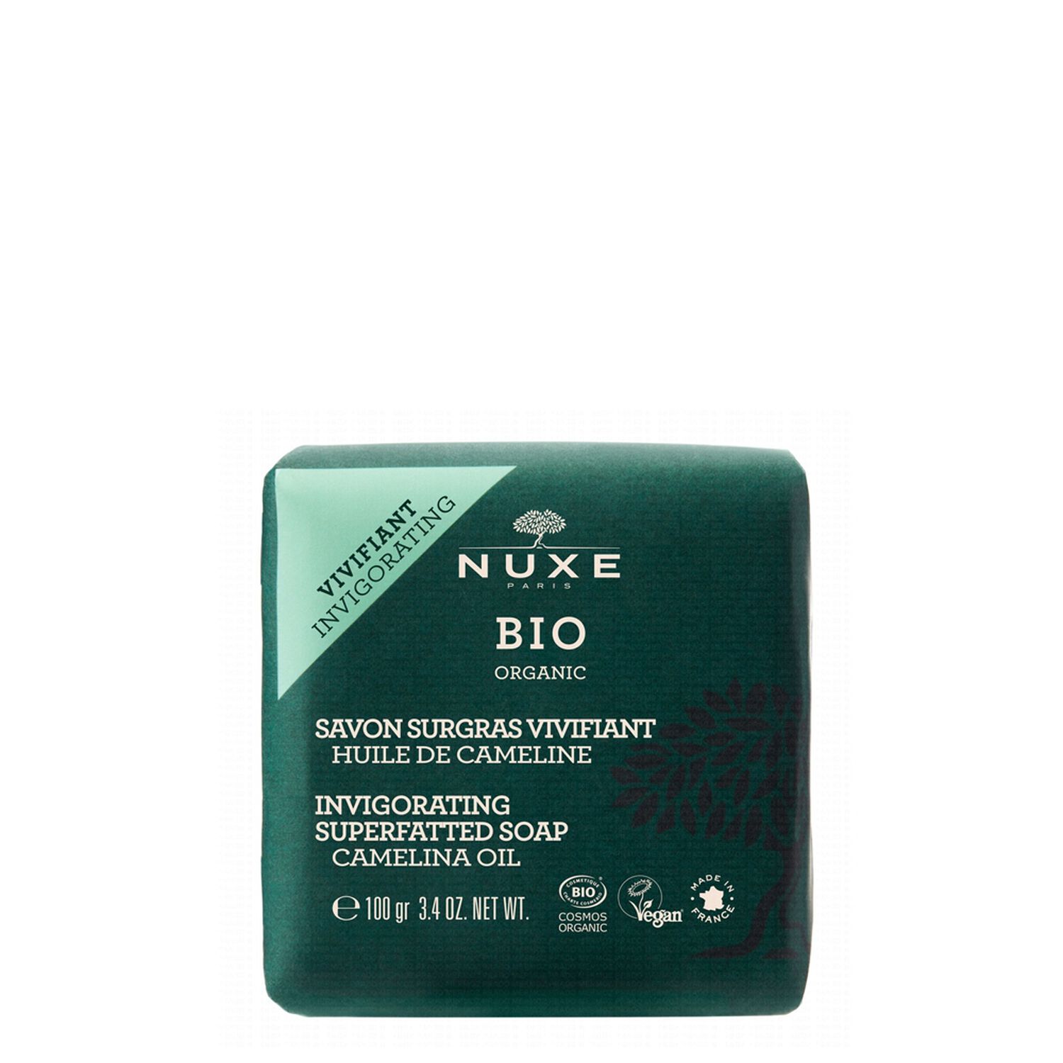 Nuxe Savon Surgras Vivifiant Nuxe Bio - Peaux normales - 100gr