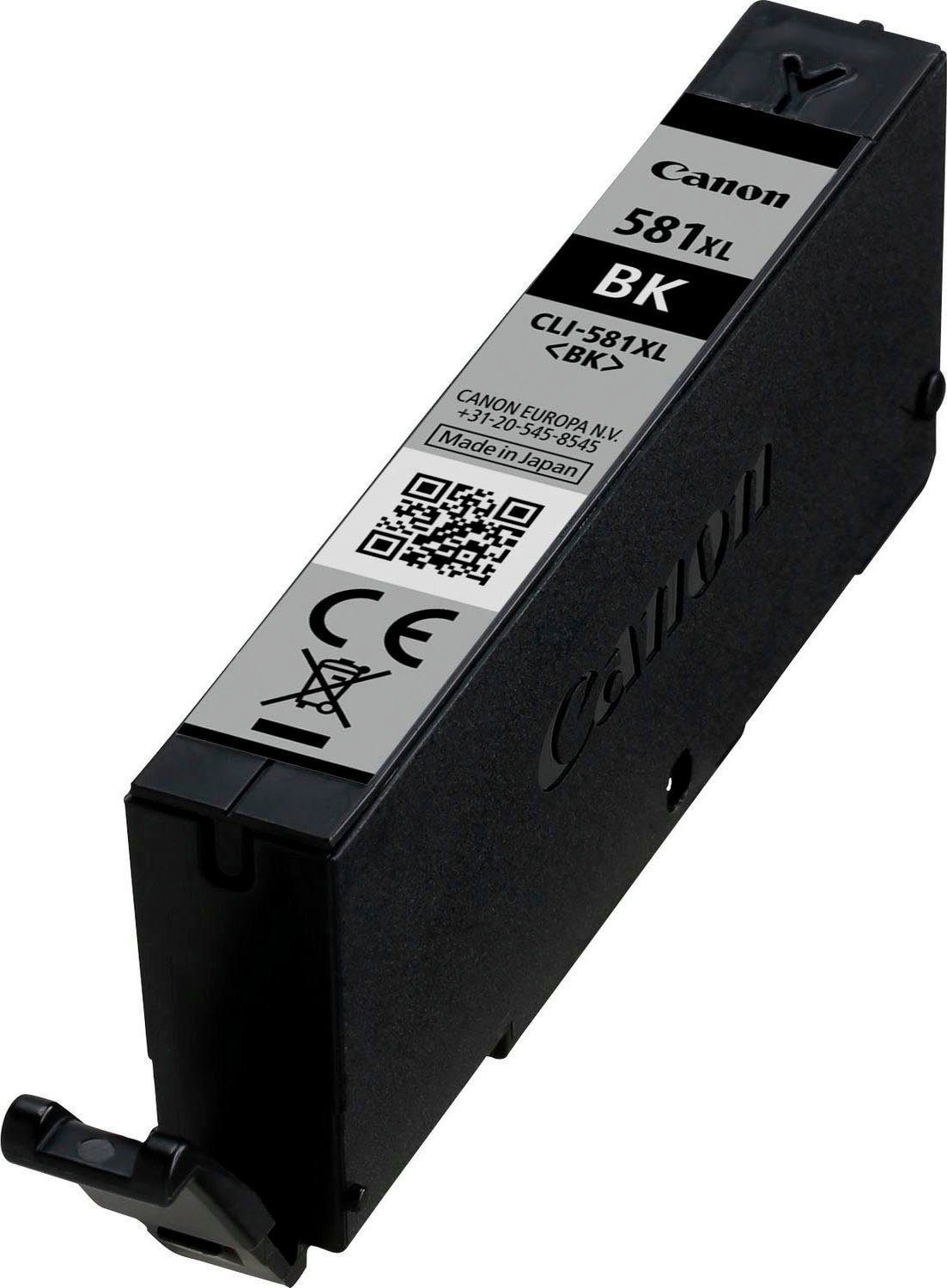 Canon CLI-581XL BK Tintenpatrone (original Druckerpatrone 581 schwarz XL)