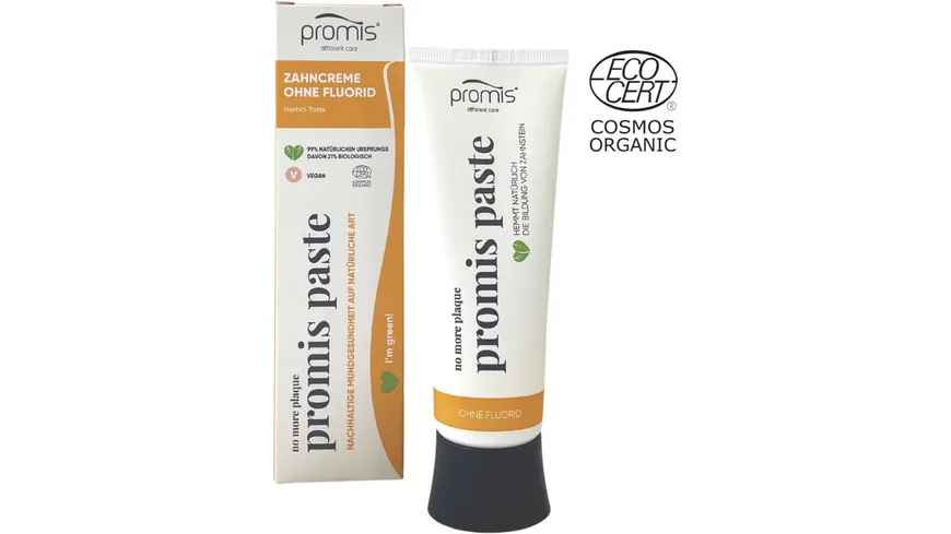 promis Natürliche Zahncreme Ohne Fluorid 75 ml