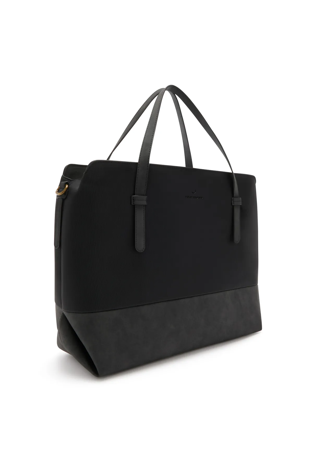 1'ASLAN  Violet Hamden Essential Bag Damen Schultertasche Schwarz Vh25034