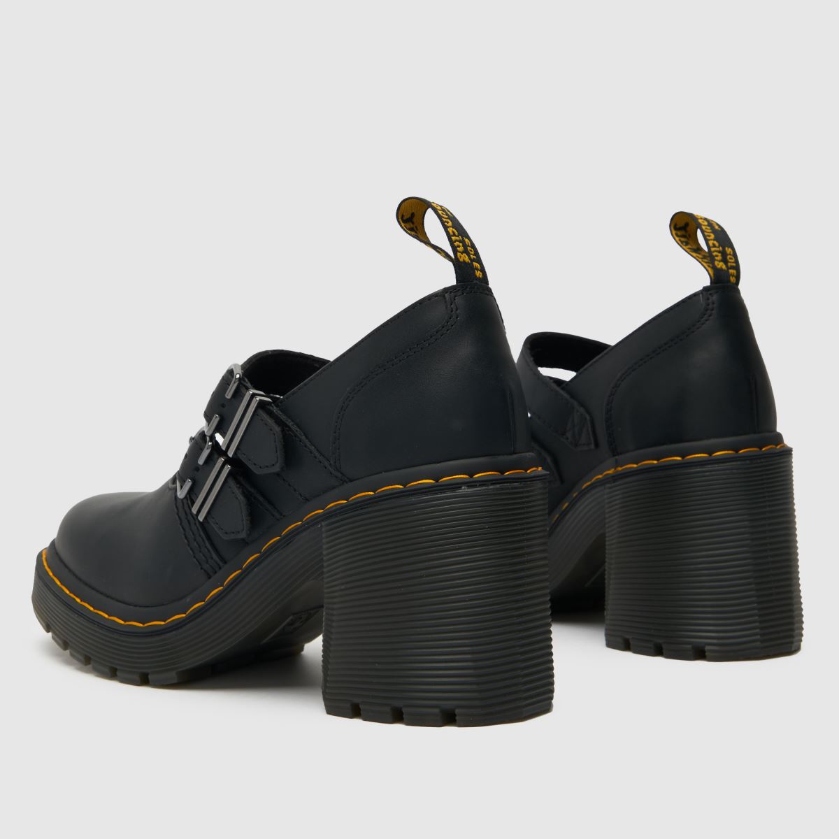 Dr Martens – Eviee – Svarta höga klackar